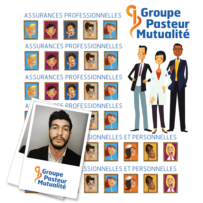 Groupe Pasteur Mutualité - photocabine - trombinoscope