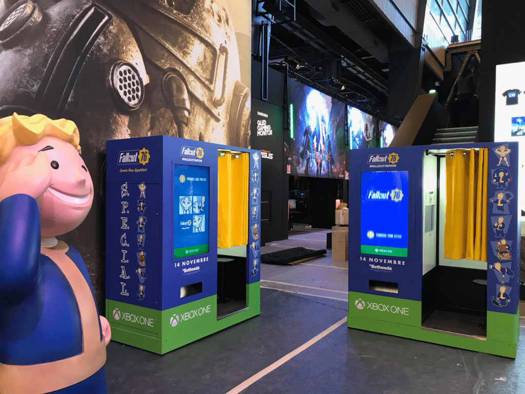 Photocabine - cabine- Paris Games Week - Fallout - Bethesda