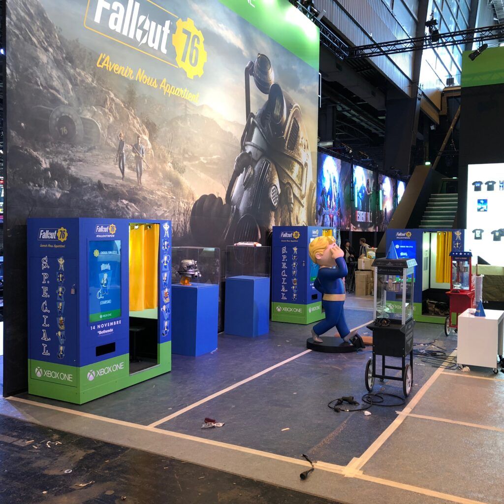 Photocabine - cabine- Paris Games Week - Fallout - Bethesda