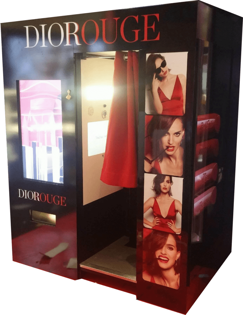 Photocabine - cabine - lancement Rouge Dior au Palais Brongniart