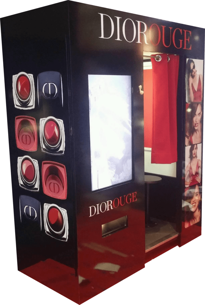 Photocabine - cabine - lancement Rouge Dior au Palais Brongniart