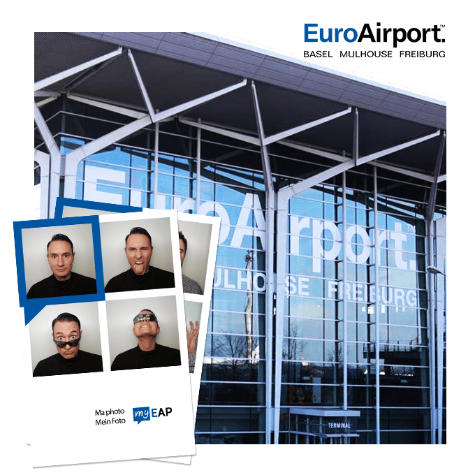 Photocabine - cabine ID - Lancement intranet pour EuroAirport