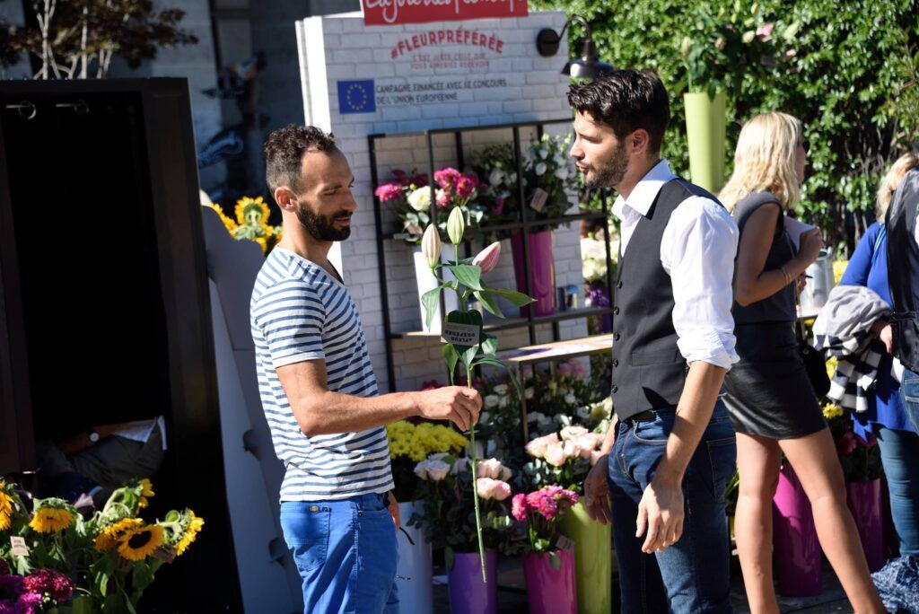 Photocabine - cabine video - sondage La Joie des Fleurs