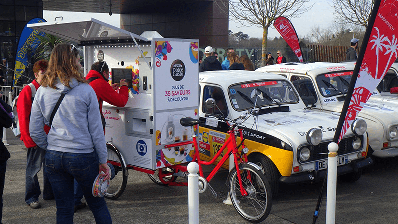 Photocabine - cyclo - Nescafe Dolce Gusto au  4L Trophy