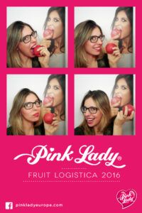 Photocabine - cabine - salon Fruit Logistica pour Pink Lady