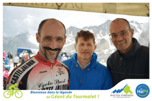Photomaton - cyclo - Tour de France - Pyrénées