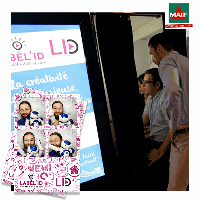 Photocabine - Cabine - Digitech 2015 de la MAIF