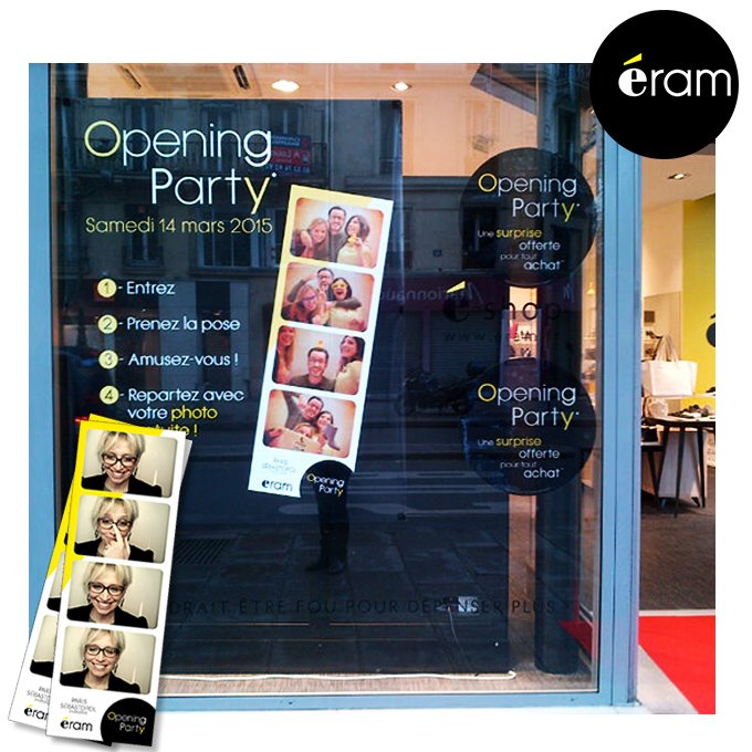 Opening Party de la boutique Eram Sebastopol